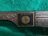 COLT - WOODSMAN MATCH TARGET 1ST SERIES 6.5 INCH BARREL. ENGRAVED BY BILL SEVERSON GOLD INLAYS. GORGEOUS W-MINTY BORE! MFG 1939 - .22 LR - 13 of 26