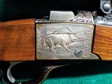 RUGER - NUMBER ONE #1. 22 INCH BARREL. GORGEOUS WORK OF ART ENGRAVED BY JIM SORNBERGER. GOLD AND SILVER INLAYS. BEAUTIFUL RIFLE! - .243 Win. - 4 of 10