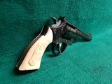 SMITH & WESSON - MODEL 19-3 PINNED AND RECESSED 6 INCH BARREL ENGRAVED W-REAL CARVED ELEPHANT IVORY GRIPS MFG. 1975 NICE BORE! - 357 magnum - 3 of 24
