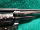 SMITH & WESSON - MODEL 19-3 PINNED AND RECESSED 6 INCH BARREL ENGRAVED W-REAL CARVED ELEPHANT IVORY GRIPS MFG. 1975 NICE BORE! - 357 magnum - 14 of 24