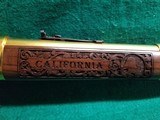 WINCHESTER - 94AE INVESTMENT ARMS 24K GOLD PLATED #4 OF 10 LIMITED EDITION LASER ENGRAVED SHASTA COUNTY 150TH ANNIVERSARY W-CASE - .45 Colt - 15 of 25