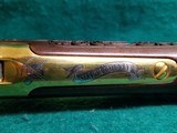 WINCHESTER - 94AE INVESTMENT ARMS 24K GOLD PLATED #4 OF 10 LIMITED EDITION LASER ENGRAVED SHASTA COUNTY 150TH ANNIVERSARY W-CASE - .45 Colt - 17 of 25