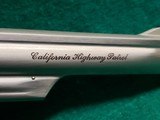 Smith & Wesson - MODEL 68 - CALIFORNIA HIGHWAY PATROL LIMITED EDITION COMMEMORATIVE. W-WOOD COLECTOR CASE AND ORIGINAL BOX. NEAR MINT! - .38 Special - 14 of 23