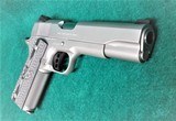 COLT - 1911 GOVERNMENT MODEL MK IV SERIES 70. CUSTOM SHOP. LIMITED EDITION 1 OF 100. STAINLESS. W-2 MAGS. BRAND NEW IN CASE! SKU#01070A1CS-C - .45 ACP - 4 of 11