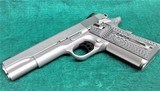 COLT - 1911 GOVERNMENT MODEL MK IV SERIES 70. CUSTOM SHOP. LIMITED EDITION 1 OF 100. STAINLESS. W-2 MAGS. BRAND NEW IN CASE! SKU#01070A1CS-C - .45 ACP - 9 of 11