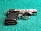 BROWNING - BABY BROWNING. MASTERFULLY ENGRAVED BY CLINT FINLEY. W-ONE MAGAZINE. GORGEOUS PISTOL! MFG. IN 1968 - 25 ACP - 7 of 22
