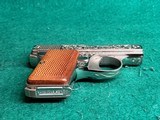 BAUER AUTOMATIC - STAINLESS. "BABY BROWNING CLONE". W-ONE MAGAZINE. ENGRAVED BY CLINT FINLEY. GORGEOUS! - .25 ACP - 8 of 20