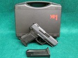 Heckler & Koch - MODEL HK 45C. VARIANT 1. COMPACT..IN FACTORY HARD CASE .W-2 MAGAZINES. MINTY BORE! - .45 ACP - 1 of 7