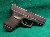 Glock - MODEL 30S. BLACK. 3.75 INCH BARREL. W-FACTORY CASE AND ONE 10 ROUND MAGAZINE. NEARLY NEW! - 45 ACP - 2 of 18