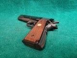 COLT - 1911 GOVERNMENT MODEL. MK IV/SERIES 70. BLUED. 5 INCH BARREL. W-ONE MAG. MINTY BORE! MFG. IN 1977 - .38 SUPER - 9 of 15