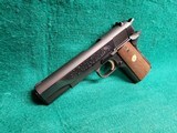 COLT - 1911 GOVERNMENT MODEL. MK IV/SERIES 70. BLUED. 5 INCH BARREL. W-ONE MAG. MINTY BORE! MFG. IN 1977 - .38 SUPER - 5 of 15
