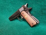 COLT - 1911 GOVERNMENT MODEL. MK IV/SERIES 70. BLUED. 5 INCH BARREL. W-ONE MAG. MINTY BORE! MFG. IN 1977 - .38 SUPER - 6 of 15