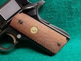 COLT - 1911 GOVERNMENT MODEL. MK IV/SERIES 70. BLUED. 5 INCH BARREL. W-ONE MAG. MINTY BORE! MFG. IN 1977 - .38 SUPER - 7 of 15