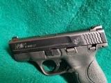 Smith & Wesson - MODEL M&P9 SHIELD. BLACK. 3 INCH BARREL. W-ONE 8 ROUND MAG. MINTY BORE! GREAT CONDITION! - 9mm Luger - 10 of 20