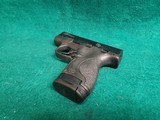 Smith & Wesson - MODEL M&P9 SHIELD. BLACK. 3 INCH BARREL. W-ONE 8 ROUND MAG. MINTY BORE! GREAT CONDITION! - 9mm Luger - 12 of 20