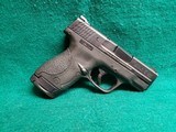 Smith & Wesson - MODEL M&P9 SHIELD. BLACK. 3 INCH BARREL. W-ONE 8 ROUND MAG. MINTY BORE! GREAT CONDITION! - 9mm Luger - 1 of 20