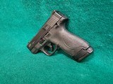 Smith & Wesson - MODEL M&P9 SHIELD. BLACK. 3 INCH BARREL. W-ONE 8 ROUND MAG. MINTY BORE! GREAT CONDITION! - 9mm Luger - 4 of 20