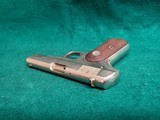 COLT - 1903. NICKEL FINISH. 3.5" BARREL. W-ONE MAGAZINE. NICE BORE! MFG. IN 1931. - .32 ACP - 12 of 16