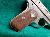 COLT - 1903. NICKEL FINISH. 3.5" BARREL. W-ONE MAGAZINE. NICE BORE! MFG. IN 1931. - .32 ACP - 7 of 16