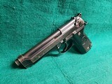 BERETTA - 92S. 5 INCH BARREL. BLUED. W-ONE MAGAZINE. MINTY BORE! MFG. CIRCA 1978-1982. - 9MM LUGER - 6 of 20