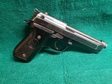 BERETTA - 92S. 5 INCH BARREL. BLUED. W-ONE MAGAZINE. MINTY BORE! MFG. CIRCA 1978-1982. - 9MM LUGER - 1 of 20