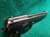BERETTA - 92S. 5 INCH BARREL. BLUED. W-ONE MAGAZINE. MINTY BORE! MFG. CIRCA 1978-1982. - 9MM LUGER - 14 of 20