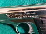 JENNINGS - BRYCO 38. CHROME PLATED. NO MAGAZINE. 2.75 INCH BARREL. GOOD BORE! SATURDAY NIGHT SPECIAL. SOLD AS-IS - .380 ACP - 18 of 21