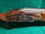 KIMBER - MARIAS. SIDE-LOCK OVER/UNDER. GRADE II. 28" BARRELS. NEAR MINT IN FACTORY BOX W-CHOKES AND ACCESSORIES. GORGEOUS WOOD! - 20 GA - 8 of 25