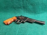 Smith & Wesson - MODEL 28-2 HIGHWAY PATROLMAN. PINNED AND RECESSED. N-FRAME. BLUED. 6 INCH BARREL. EXCELLENT CONDITION! MFG. CIRCA 1976 - .357 Magnum - 24 of 25