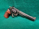 Smith & Wesson - MODEL 19-5. BLUED. 6 INCH BARREL. 6-SHOT DOUBLE ACTION. MINTY BORE! MFG. IN MID 80'S - .357 Magnum - 3 of 20