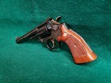 Smith & Wesson - MODEL 19-5. BLUED. 6 INCH BARREL. 6-SHOT DOUBLE ACTION. MINTY BORE! MFG. IN MID 80'S - .357 Magnum - 6 of 20