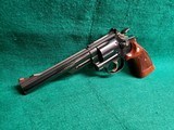 Smith & Wesson - MODEL 19-5. BLUED. 6 INCH BARREL. 6-SHOT DOUBLE ACTION. MINTY BORE! MFG. IN MID 80'S - .357 Magnum - 5 of 20