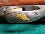 BROWNING - OLYMPIAN. FINLAND MADE. ONE-OF-A-KIND ENGRAVED BY BAPTISTE W-GOLD INLAYS. W-WEST GERMAN ZEISS DIAVARI SCOPE. GORGEOUS RIFLE! - .22-250 - 20 of 20