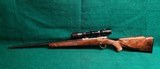 BROWNING - OLYMPIAN. FINLAND MADE. ONE-OF-A-KIND ENGRAVED BY BAPTISTE W-GOLD INLAYS. W-WEST GERMAN ZEISS DIAVARI SCOPE. GORGEOUS RIFLE! - .22-250 - 4 of 20
