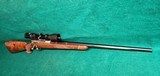 BROWNING - OLYMPIAN. FINLAND MADE. ONE-OF-A-KIND ENGRAVED BY BAPTISTE W-GOLD INLAYS. W-WEST GERMAN ZEISS DIAVARI SCOPE. GORGEOUS RIFLE! - .22-250 - 3 of 20