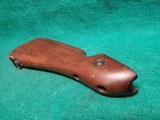 NICE WOOD STOCK AND FORWARD PISTOL GRIP FOR THOMPSON SUBMACHINE GUN "TOMMY GUN" - .45 ACP - 7 of 15