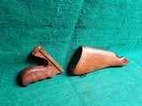 NICE WOOD STOCK AND FORWARD PISTOL GRIP FOR THOMPSON SUBMACHINE GUN "TOMMY GUN" - .45 ACP - 6 of 15