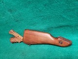 NICE WOOD STOCK AND FORWARD PISTOL GRIP FOR THOMPSON SUBMACHINE GUN "TOMMY GUN" - .45 ACP - 3 of 15