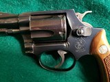 Smith & Wesson - MODEL 36 CHIEFS SPECIAL - BLUED 1.75 INCH BARREL DOUBLE ACTION 5-SHOT. W-BOX AND PAPERS. W-MINTY BORE! MFG. IN 1982- .38 SPECIAL - 12 of 24