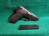 Astra - CONSTABLE II. BLUED. DA/SA. 3.5 INCH BARREL. W-2 MAGS. NEAR MINT IN ORIGINAL BOX! MFG. IN 1985 - 380 ACP - 1 of 21