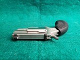 North American Arms - PUG MINI REVOLVER. 5-SHOT. 1" BBL. W-WHITE DOT SIGHT. IN ORIGINAL HARD CASE W-CUSTOM LEATHER POCKET HOLSTER. - .22 MAGNUM - 16 of 21