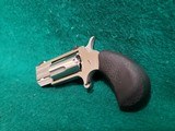 North American Arms - PUG MINI REVOLVER. 5-SHOT. 1" BBL. W-WHITE DOT SIGHT. IN ORIGINAL HARD CASE W-CUSTOM LEATHER POCKET HOLSTER. - .22 MAGNUM - 7 of 21