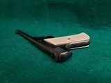 COLT - WOODSMAN. FIRST SERIES. 6.5 INCH BARREL. W-ONE MAG. W-BEAUTIFUL HAND CARVED IVORY GRIPS. NICE BORE! MFG. IN 1939 - .22 LR - 13 of 23