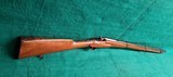 BELGIUM LEIGE - FLOBERT PARLOR GUN. 28" BARREL. SINGLE SHOT ANTIQUE. - .32 CAL RIMFIRE - 2 of 22
