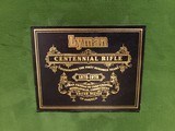 RUGER - NUMBER ONE #1. LYMAN 1878-1978 CENTENNIAL EDITION. IN ORIGINAL HARD WOOD CASE W-MANY EXTRAS. APPEARS UNFIRED!- .45-70 GOVT - 25 of 25