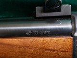 RUGER - NUMBER ONE #1. LYMAN 1878-1978 CENTENNIAL EDITION. IN ORIGINAL HARD WOOD CASE W-MANY EXTRAS. APPEARS UNFIRED!- .45-70 GOVT - 22 of 25