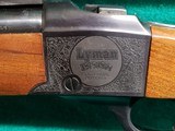 RUGER - NUMBER ONE #1. LYMAN 1878-1978 CENTENNIAL EDITION. IN ORIGINAL HARD WOOD CASE W-MANY EXTRAS. APPEARS UNFIRED!- .45-70 GOVT - 19 of 25