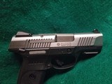 Ruger - SR9C. SUB-COMPACT CCW PISTOL. 3.5" BARREL. W-ONE 10 ROUND MAG. IN FACTORY CASE. NEAR MINT! - 9mm Luger - 9 of 21