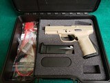 FMK - 9C1G2 RECON. FDE. 4" BARREL. W-ONE MAGAZINE. BRAND NEW IN CASE. SPECIAL CLOSEOUT! - 9mm Luger - 1 of 21