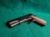 COLT - 1911 GOVERNMENT MODEL. MK IV/SERIES 70. BLUED. 5 INCH BARREL. W-ONE MAG. MINTY BORE! MFG. IN 1980- 9MM LUGER - 12 of 15